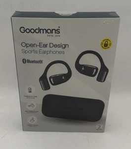 Goodmans Open-Ear Sport Earphones Black - New - Picture 1 of 1