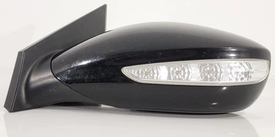 Espejo retrovisor lateral térmico Hyundai Sonata 11-14 intermitente negro medianoche Foto 1 de 4