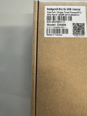 Net Agent A Mini Go USB One Port Single RCT SNMP Network Card DA806 - Image 1 of 4