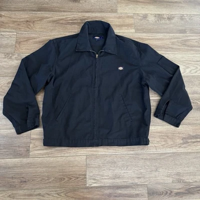 Chaqueta de trabajo Dickies negra vintage años 90 Foto 1 de 4