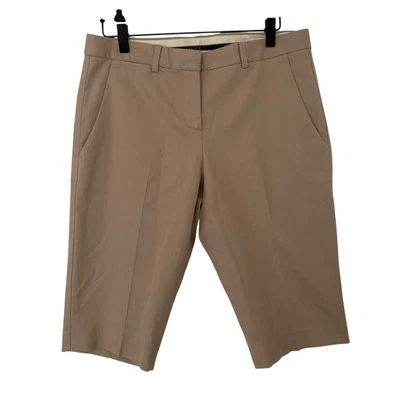 Bermudas Theory para mujer talla 8 color tostado modesto maduro tranquilo pantalones cortos de lujo Foto 1 de 4