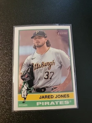 2025 Topps Heritage Jared Jones #149 Chrome - Image 1 of 2
