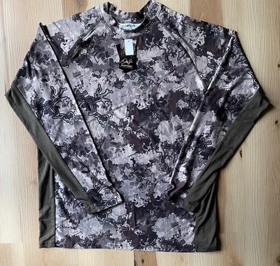 TrueTimber SilverTec™ Heavyweight Baselayer Crew Top - Viper Western Camo Sz XL - Image 1 of 4