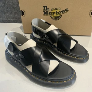 Dr. Martens Unisex Sandals Zane Brando Black 30765001 Size Uk 12 New In Box - Picture 1 of 8