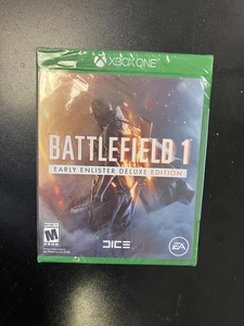 XBOX ONE BATTLEFIELD 1 EARLY ENLISTER DELUXE EDITION  FACTORY SEALED! BRAND NEW! - Picture 1 of 2