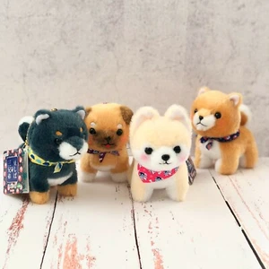 Portachiavi peluche per cani Kawaii Shiba Inu / regali per amanti dei cani / AMUSE JAPAN / H 3,54 pollici - Foto 1 di 23