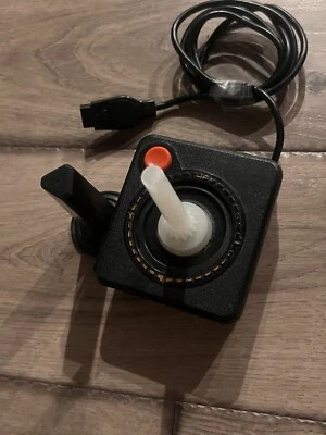 OEM Official Atari 2600 Joystick Controller TESTED BROKEN TOP - Image 1 of 4