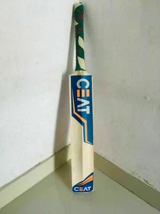 Cricket HARD TENNIS BALL KASHMIRI WILLOW CRICKET BAT BIG EDGES 40-45 MM H1 - Picture 1 of 8