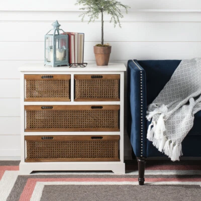 Unidad de almacenamiento SAFAVIEH Jackson con 4 cajones | Cebada | Foto 1 de 4