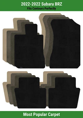 Lloyd Ultimat Front & Rear Row Carpet Mats for 2022 Subaru BRZ  - Image 1 of 4