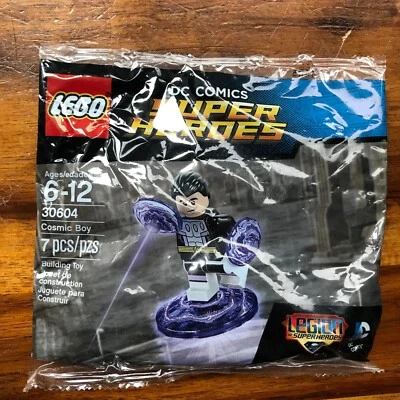 Lego DC Comics Super Heroes Cosmic Boy Minifigure 30604 - Image 1 of 2