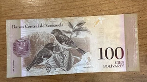 Venezuela 100 Bolivares Birds random multiple years Circulated 💴 - Picture 1 of 2