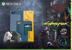 Microsoft Xbox One X 1TB Cyberbunk 2077 Video Game Console Boxed + Games BUNDLE - Picture 1 of 1