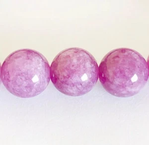 Lepidolite Quartz Bead Bracelet - Picture 1 of 2