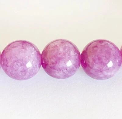 Pulsera de cuentas de cuarzo lepidolita Foto 1 de 2