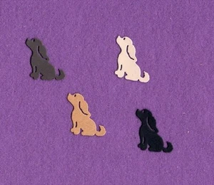Tarjetas de álbum de recortes de troquelados de perros # 1 - Imagen 1 de 1