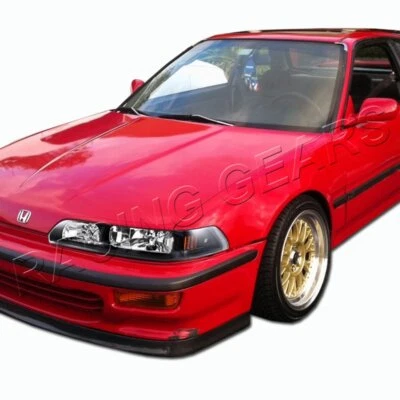 PARA 90-93 INTEGRA NEGRO ÁMBAR REFLECTOR FAROS 1 PIEZA + LÁMPARAS DE SEÑAL DE ESQUINA Foto 1 de 4