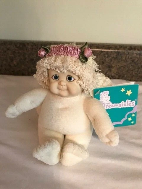 Dreamsicles Angels Soft 5 Inch Plush Doll H1655s Flower Crown GANZ 1995