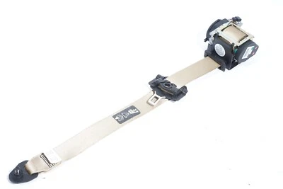 BMW 745I 745LI E65 E66 2002-2008 CINTURÓN DE SEGURIDAD DELANTERO DERECHO DEL LADO DEL PASAJERO BEIGE OEM Foto 1 de 4