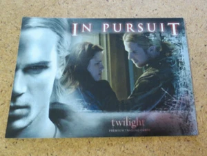 Twilight Movie Inkworks Trading Card In Pursuit P-3 Cam Gigandet & Kristen - Picture 1 of 2