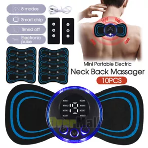 Mini EMS Lymphatic Drainage Massage Pad for Arms Neck Shoulder Back Waist Legs - Picture 1 of 39