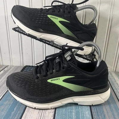 Brooks Dyad 11 Shoes Womens Size 6 US Black Green Running Sneakers 1203121B082 - Image 1 of 4