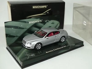 BENTLEY CONTINENTAL GT Gris MINICHAMPS 1:43 - Imagen 1 de 2