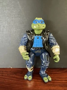Figura de acción Leonardo de la película Teenage Mutant Ninja Turtles III 1993 juguete de colección años 90 - Imagen 1 de 6