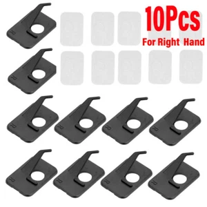 10PCS - Plastica Tiro con l'Arco Freccia Poggia RH Stick On per Takedown Arco Ricurvo Bersaglio US - Foto 1 di 10