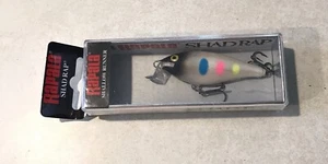 Rapala Shallow Shad Rap SSR-5 BLACK WONDERBREAD Shallow Runner 3-6’ NEW 3/16oz - Picture 1 of 4