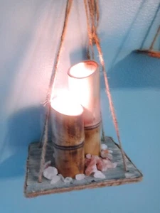 Genuine Bamboo Beeswax 6" Candles - Limited Batch - Various Sizes Available  - Picture 1 of 8