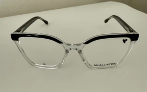 McAllister Eyeglasses MC4523 (001) Black Crystal Frames  53-17-140 NWOT  - Picture 1 of 4
