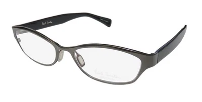 NUEVO PAUL SMITH BARBET GAFAS BORDE COMPLETO GRIS METAL Y PLÁSTICO JAPÓN 52-17-142 CAT Foto 1 de 4