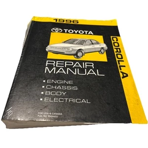 1996 Toyota Corolla OEM Factory Shop Service Repair Maintenance Manual - Picture 1 of 10