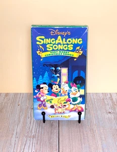 Disney's SingAlong Songs "Very Merry Christmas Songs" Volume 8 VHS NR - Picture 1 of 7