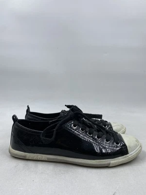 Zapatillas bajas de charol negro Prada W 7,5 Foto 1 de 4