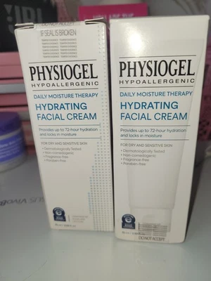Physiogel Hypoallergenic Daily Moisture Therapy Facial Cream 2.5fl.oz/75ml - 2pk - Image 1 of 4