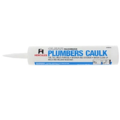 Oatey Hercules 10.3oz Plumbers Caulk Sealant in Clear - 25625 - 10 Pack - Image 1 of 3