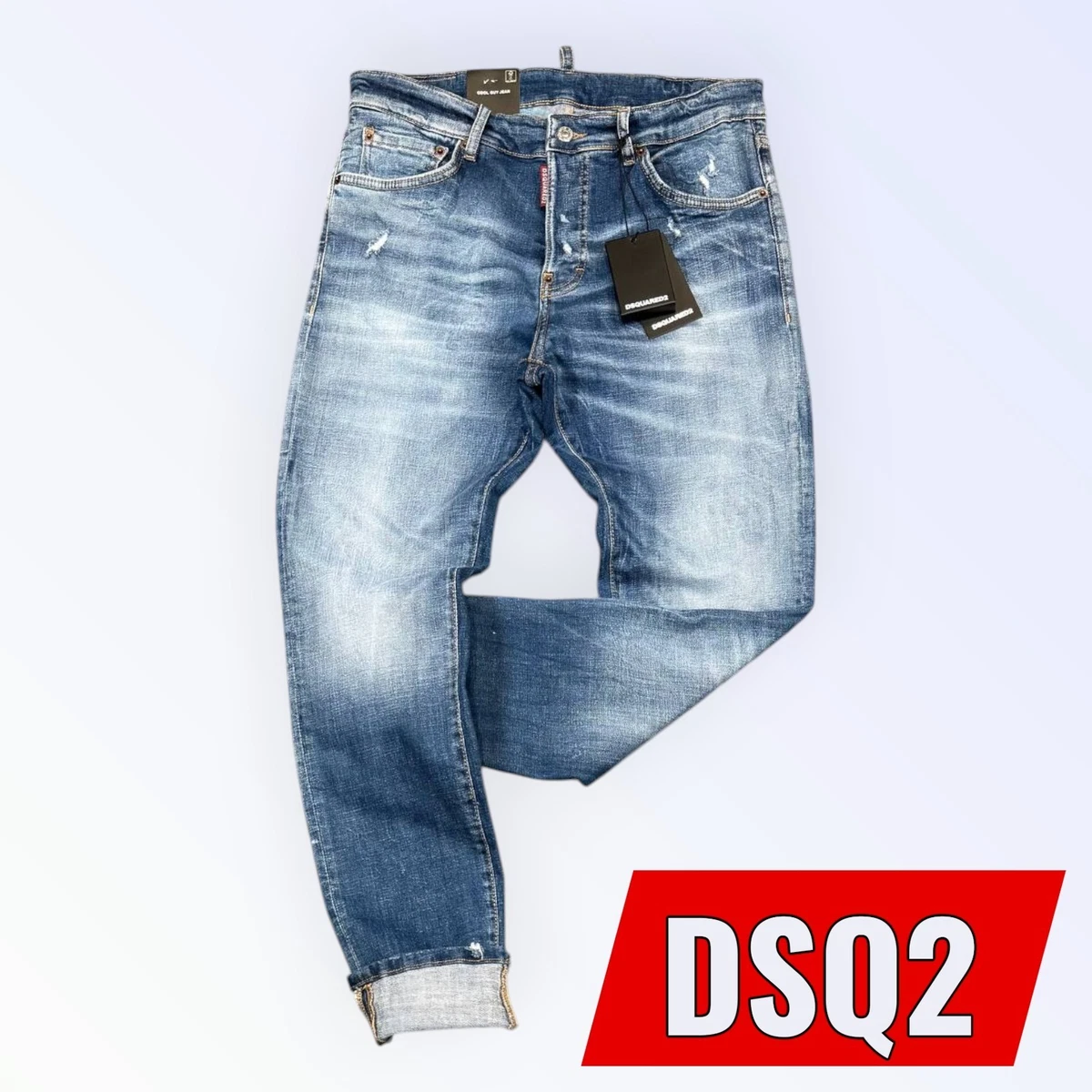 DSQUARED2 / ボトム/36/コットン/CML/無地/S75LA0278 Dsquared2 Cotton Regular 36 Size Jeans for Men for sale | eBay