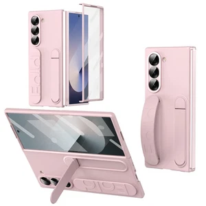 Funda protectora de pantalla a prueba de golpes con soporte y correa de mano plegable para Samsung Galaxy Z 7 6  - Imagen 1 de 11