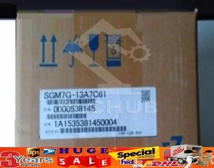 1PC YASKAWA AC SERVO MOTOR SGM7G-30A7C61 NEW ORIGINAL FREE EXPEDITED SHIPPING - Picture 1 of 2