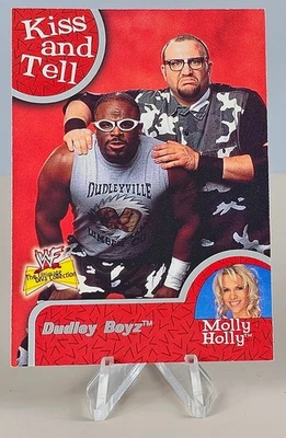 Dudley Boyz 2001 Fleer WWF The Ultimate Divas Collection Kiss & Tell Molly Holly - Image 1 of 2
