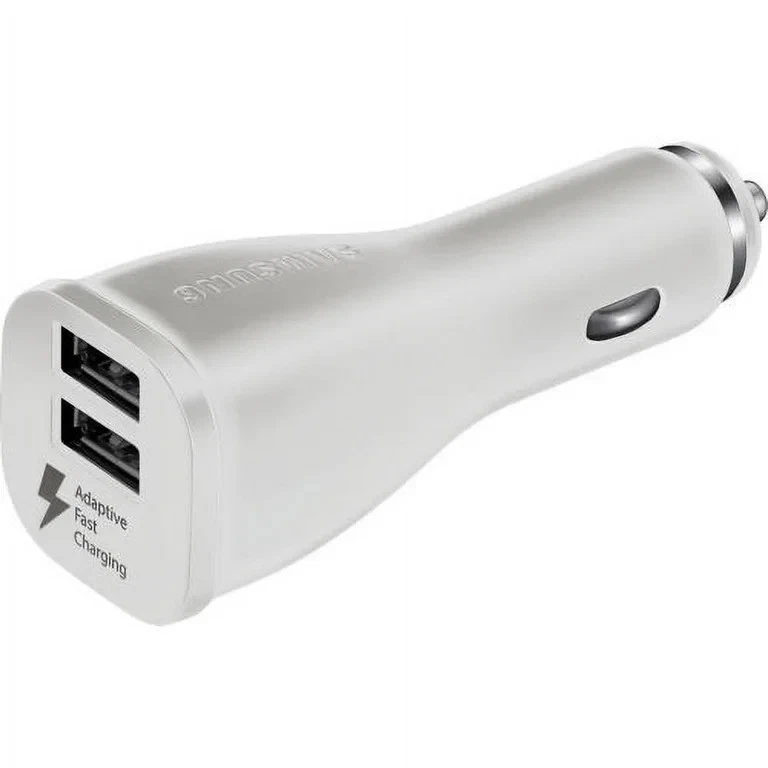 Cargador de coche doble Samsung OEM carga rápida EP-LN920W - blanco Foto 1 de 3