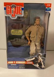 GI Joe John F. Kennedy PT 109 Boat Commander 12" Action Figure 2000 Hasbro - Picture 1 of 7