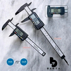Digitaler Messschieber 0 - 150 mm Schieblehre Messlehre mit LCD Display Batterie - Bild 1 von 9