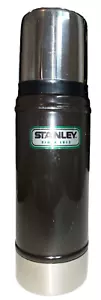 ALADDIN STANLEY THERMOS 16OZ CUP SS03 RS41 STOPPER Brown/Black - Picture 1 of 7