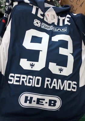 Puma Rayados de Monterrey 2024/2025 Home Jersey Personalized with Sergio Ramos - Image 1 of 4