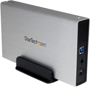 StarTech.com External 3.5 SATA III SSD USB 3.0 SuperSpeed Hard Drive Enclosure w - Afbeelding 1 van 4