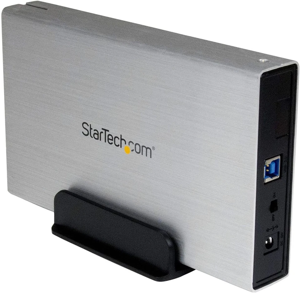 StarTech.com External 3.5 SATA III SSD USB 3.0 SuperSpeed Hard Drive Enclosure w - Bild 1 von 4