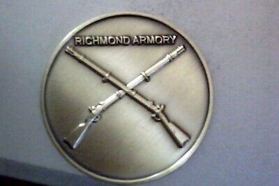  Richmond Armory Civil War Bronze Confederate...